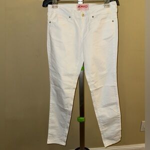 J475. Fiorucci Women's Skinny  White Jeans Size 27 NWT